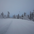 Die Strasse ins Dorf : Saariselkä
